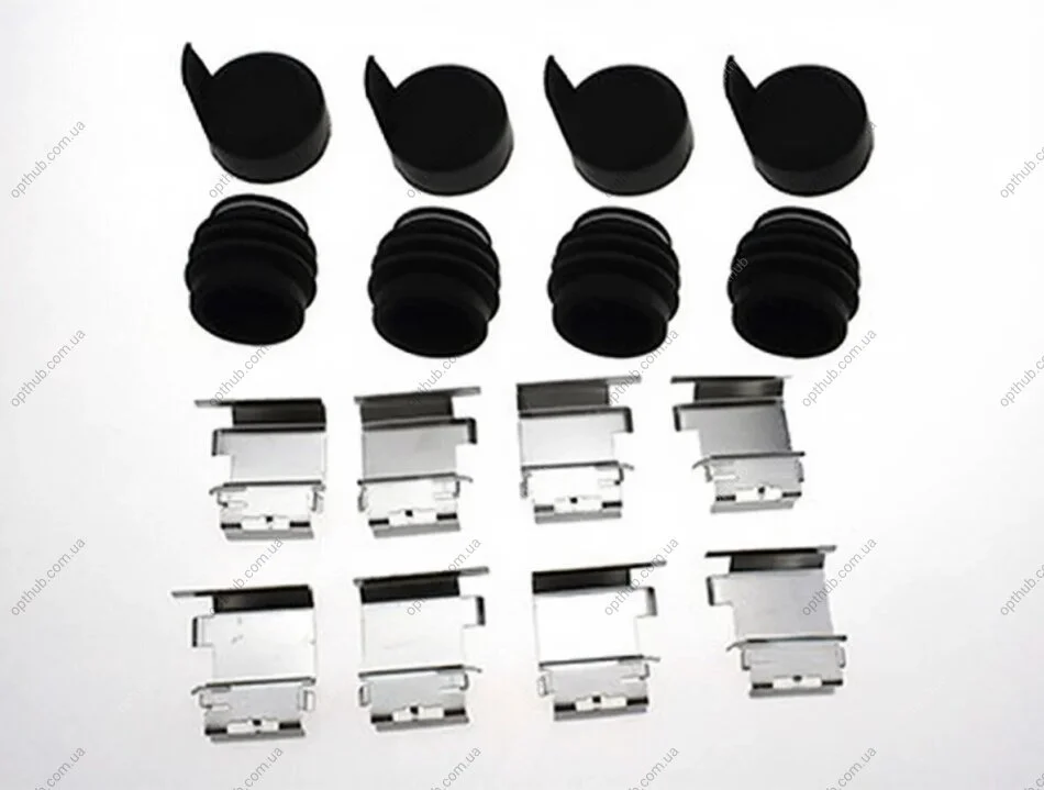 Монтажний к-кт гальмівних колодок MB V-CLASS 2014-, VITO 2014-,NISSAN NV400 2011-2016,OPEL MOVANO 2010- ERT 420345 (фото 1)