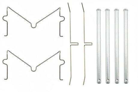 Монтажний к-кт гальмівних колодок ERT 420433
