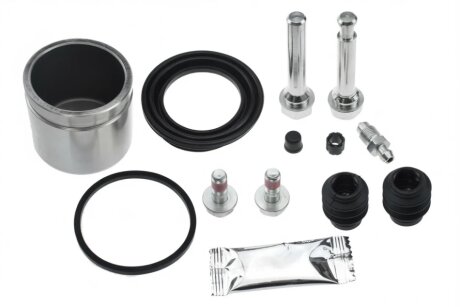 Ремкомплект супорта (частини супорта, ущільнювачі) 402005 + 410129, SUPER KIT: ПОРШЕНЬ+НАПРАВЛЯЮЧІ+УЩІЛ -ua ERT 440403