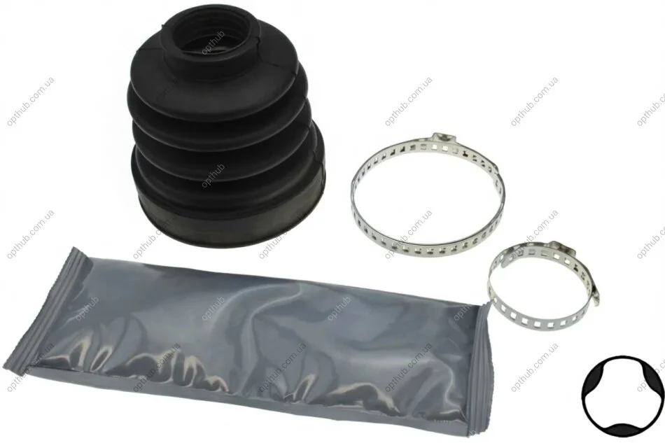Пильник ШРКШ гумовий + змазка FORD FOCUS (DAW, DBW) HATCHBACK 1,4 16V -ua ERT 500183 (фото 1)