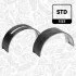 Вкладыши коленвала ET ENGINETEAM LH001900 (фото 2)
