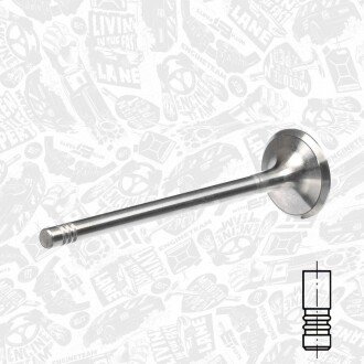 Випускний клапан ET ENGINETEAM VE0017