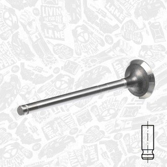 Випускний клапан ET ENGINETEAM VE0022