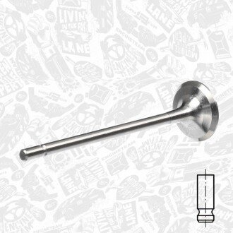 Випускний клапан ET ENGINETEAM VE0048