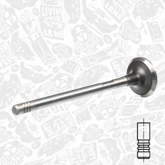 Випускний клапан ET ENGINETEAM VE0060