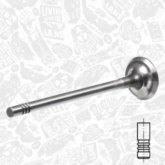 Випускний клапан ET ENGINETEAM VE0071