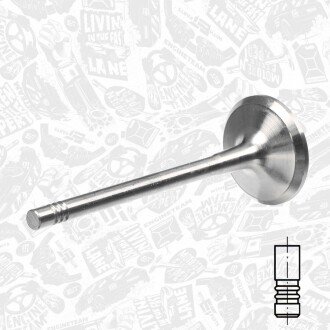 Випускний клапан ET ENGINETEAM VE0085