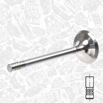 Впускний клапан ET ENGINETEAM VI0006