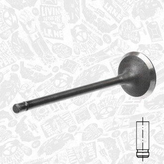 Впускний клапан ET ENGINETEAM VI0131