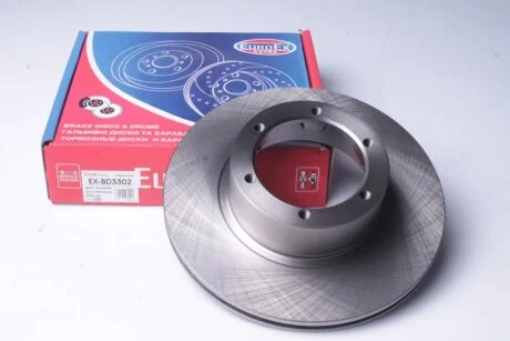 Диск тормоза передний Газель (104 мм) (произ-во) EuroEx 3302-3501078