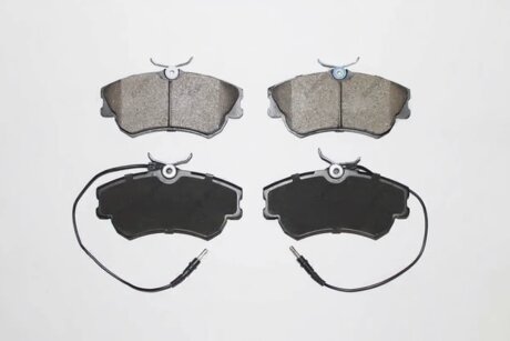 Колодки тормозные дисковые (комплект 4 шт.)) EUROREPAR 1617254680