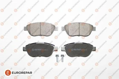 Колодки тормозные дисковые (комплект 4 шт.)) EUROREPAR 1617256680