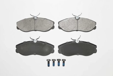 Колодки тормозные дисковые (комплект 4 шт.)) EUROREPAR 1617265480