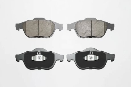 Колодки тормозные дисковые (комплект 4 шт.)) EUROREPAR 1617272880