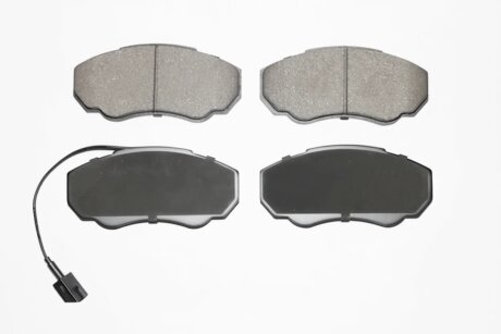 Колодки тормозные дисковые (комплект 4 шт.)) EUROREPAR 1617280580