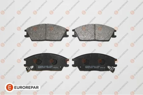 Колодки гальмівні дискові (комплект 4 шт) EUROREPAR 1617284380