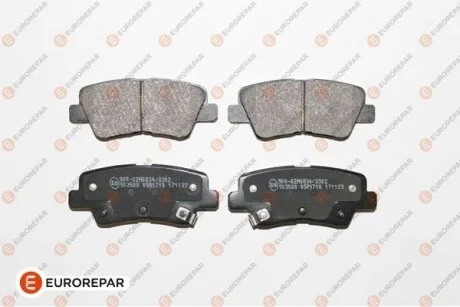 Колодки гальмівні дискові. EUROREPAR 1623063980