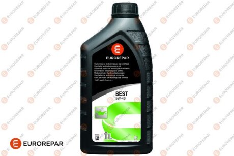 Моторна олива BEST 5W-40, 1 л EUROREPAR 1635764080