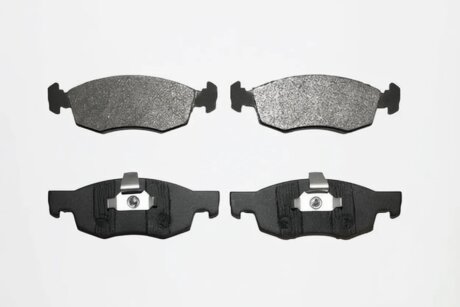 Колодки тормозные дисковые (комплект 4 шт.)) EUROREPAR 1639372280