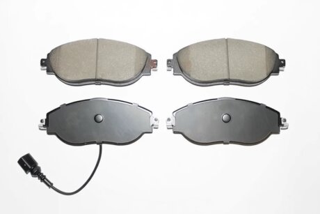 Колодки гальмівні дискові (комплект 4 шт.).)) EUROREPAR 1639373480