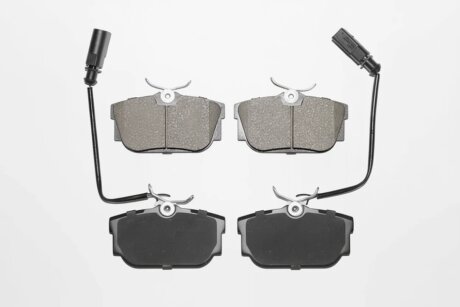 Колодки тормозные дисковые (комплект 4 шт.)) EUROREPAR 1639377980