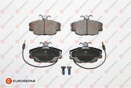 Колодки гальмівні дискові (комплект 4 шт) EUROREPAR 1639378780