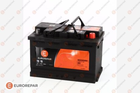Автомобільний аккумулятор 74Ah 680A R+ EUROREPAR 1648431780