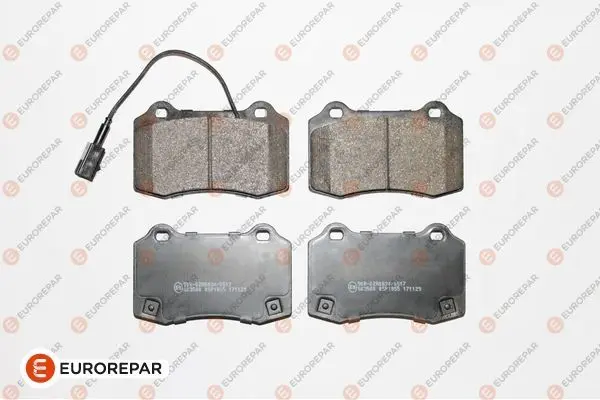 - КОЛОДКИ ГАЛЬМІВНІ К-КТ EUROREPAR 1675996080 (фото 1)
