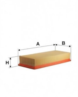 Фільтр повітряний EUROREPAR E147121