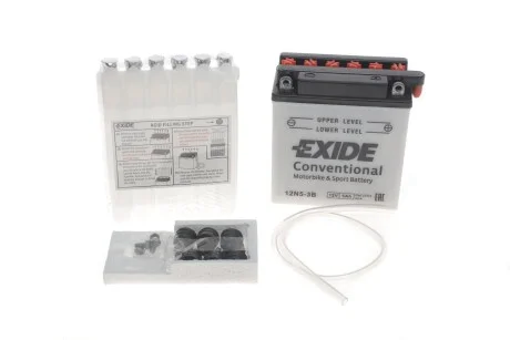 Стартерная батарея (аккумулятор) EXIDE 12N5-3B