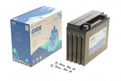 Акумулятор 21Ah-12v Exide AGM (205х90х165),R,EN350 EXIDE AGM12-23