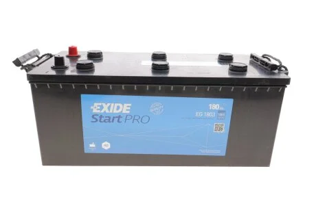 Аккумулятор 180Ah-12v Exide Start PRO (513х223х223),полярность обратная (3),EN1000 EXIDE EG1803