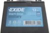 Акумуляторна батарея 13Ah/200A (150x90x145/+L) (Start-Stop/допоміжна) (opt-om) EXIDE EK131 (фото 2)