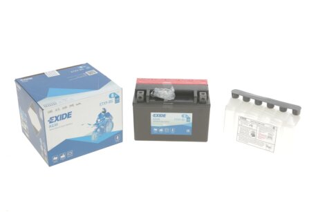Акумулятор 8Ah-12v AGM YTX9-BS ст.код (150х87х105) L, EN120 C.I.U EXIDE ETX9-BS