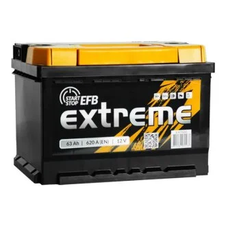 Акумуляторна батарея 63А Extreme 6CT-63 A (0) EFB EXTREME