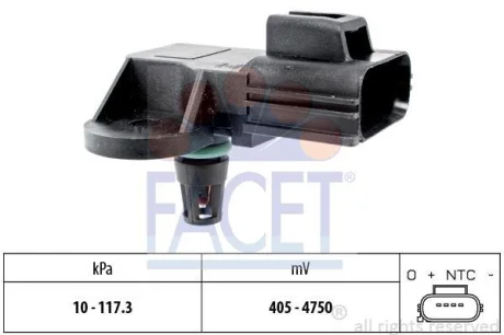 Датчик тиску повітря FACET 10.3100