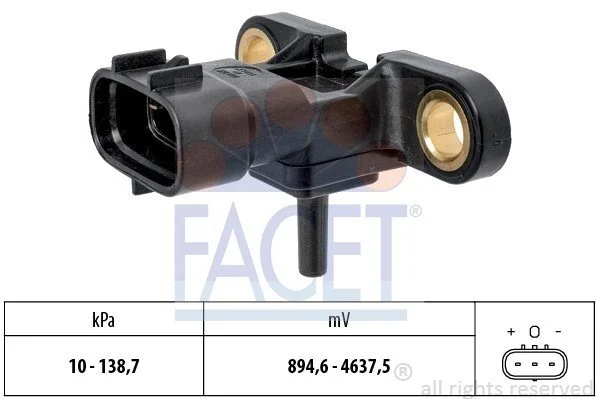 Датчик тиску наддуву Toyota Verso s 1.33 (nsp120_) (10-16) (10.3213) Facet FACET 103213 (фото 1)