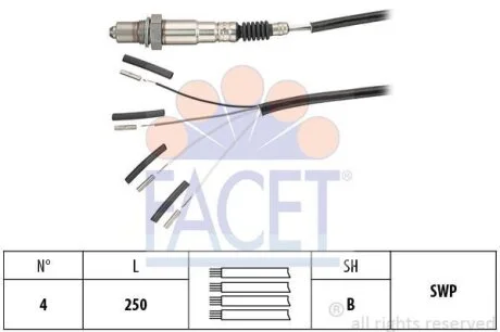 Лямбда зонд FACET 108240