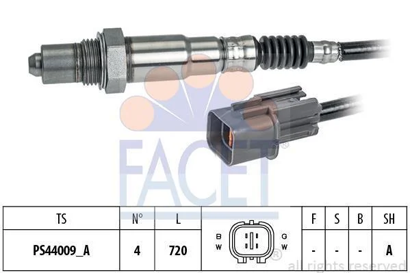 Датчик кисню (лямбда-зонд) Hyundai i30, Elantra (06-)/KIA Ceed, Cerato (06-) 1.4-1.6 CVVT (10.8345) Facet FACET 108345 (фото 1)