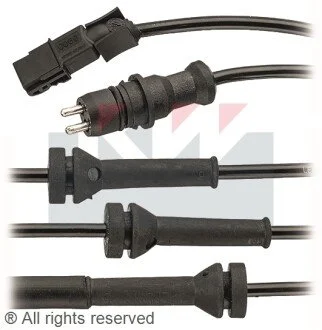 Датчик ABS Renault ESPACE IV, LAGUNA II, VEL SATIS 02- перед Л/Пр (21.0069) Facet FACET 210069