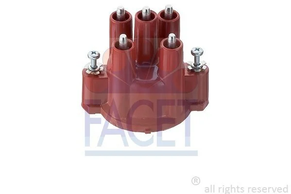 Крышка распределителя зажигания Mercedes Benz W124/201 M102 82-> (2.7530/4PHT) Facet FACET 275304PHT (фото 1)
