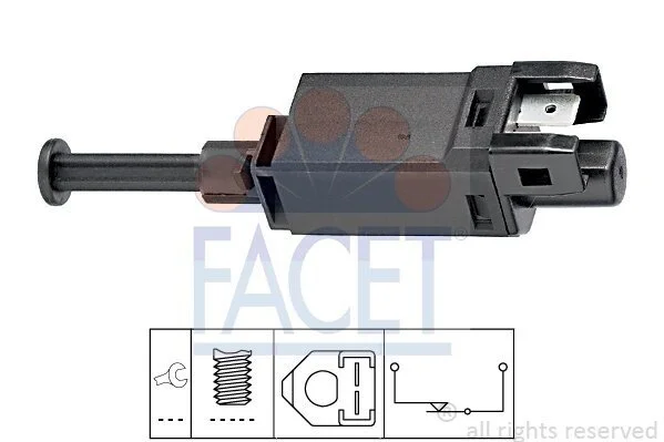 Датчик стоп-сигналу A3/Leon/Octavia/Golf/T4 1.4-2.8TDI -10 (7.1055) Facet FACET 71055 (фото 1)