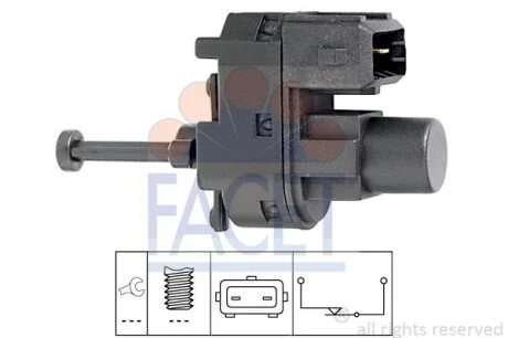 Датчик стоп-сигналу Ford Fiesta/Focus/Mondeo 1.6-2.5 96-07 (7.1111) Facet FACET 71111
