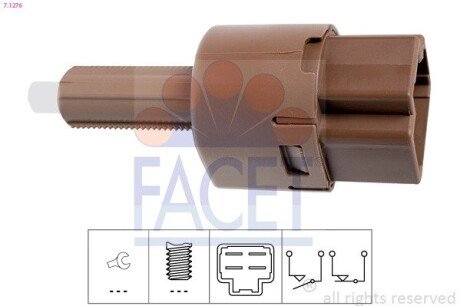 Вимикач стоп-сигналу FACET 71276