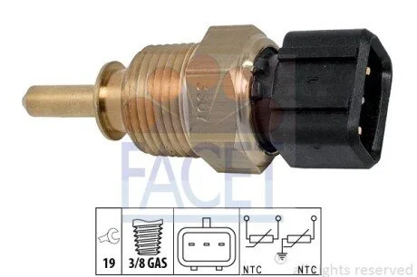 Датчик температури FACET 73367