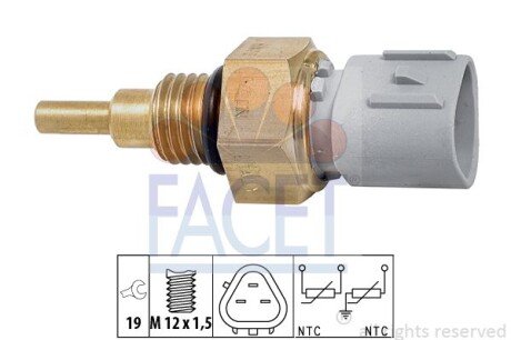 Датчик температури Toyota Camry 2.0 (01-06) (7.3368) FACET 73368