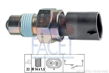 Датчик заднего хода Ford Transit 86-00 (7.6149) Facet FACET 76149