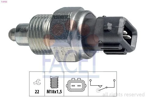 Датчик заднього ходу VW LT 78-98 (7.6152) Facet FACET 76152 (фото 1)