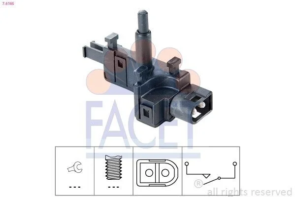 Датчик заднього ходу Mercedes Benz W124/202/210 (88-) (7.6165) Facet FACET 76165 (фото 1)