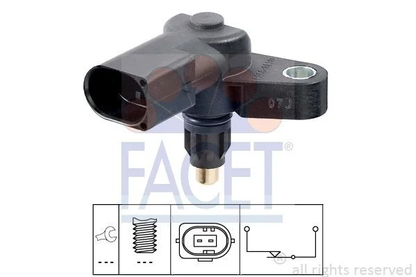Датчик заднього ходу MB Vito 639 96- (7.6253) Facet FACET 76253 (фото 1)